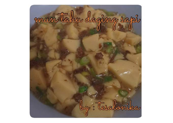 Mun Tahu Daging Sapi