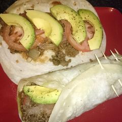 Ground beef Tortillas A picture of Ground beef Tortillas.