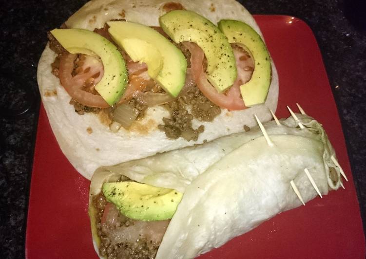 How to Prepare Super Quick Homemade Ground beef Tortillas