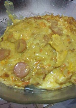 Foto resep Telor ceplok santan
