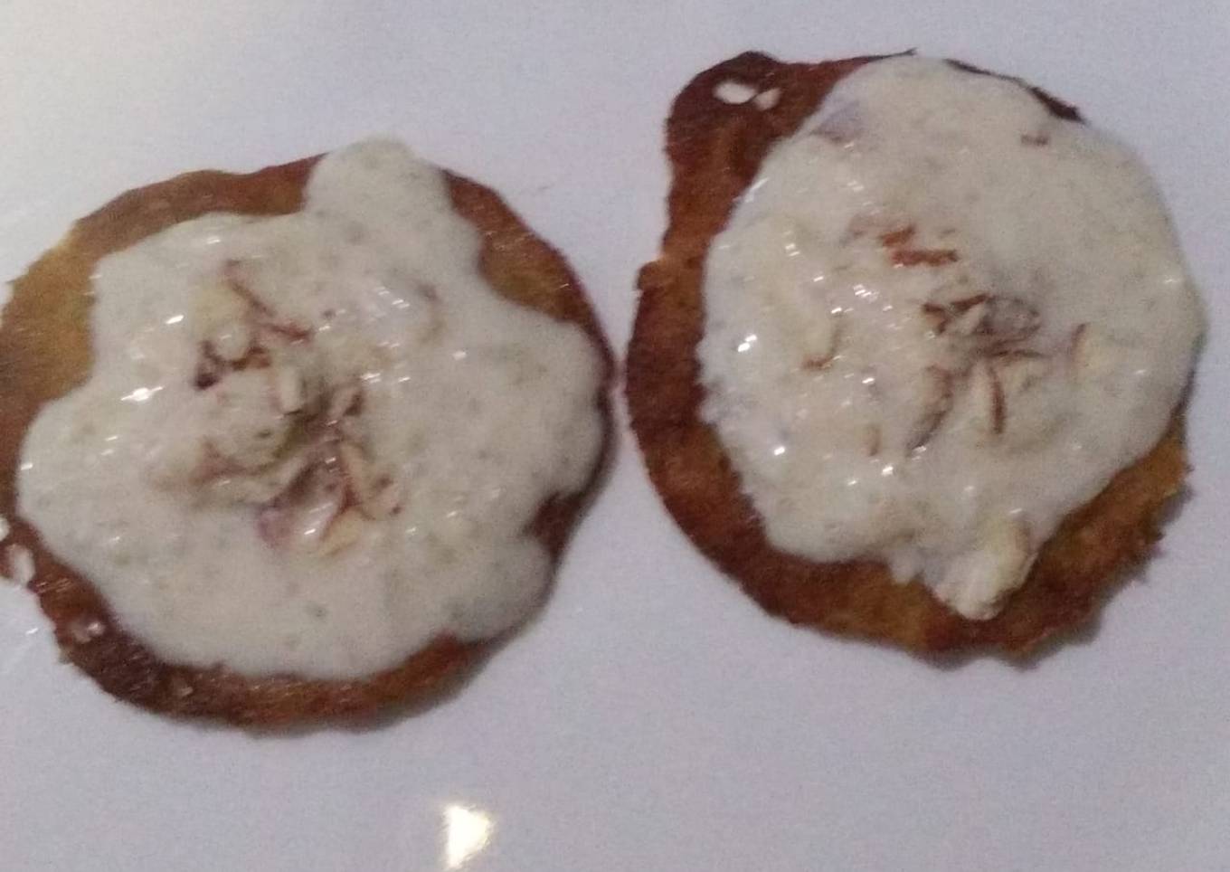 Malpua with kheer