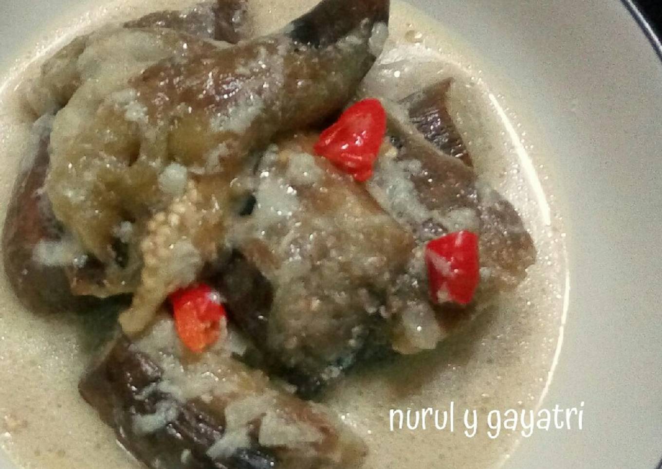 Lodeh Terong Bakar