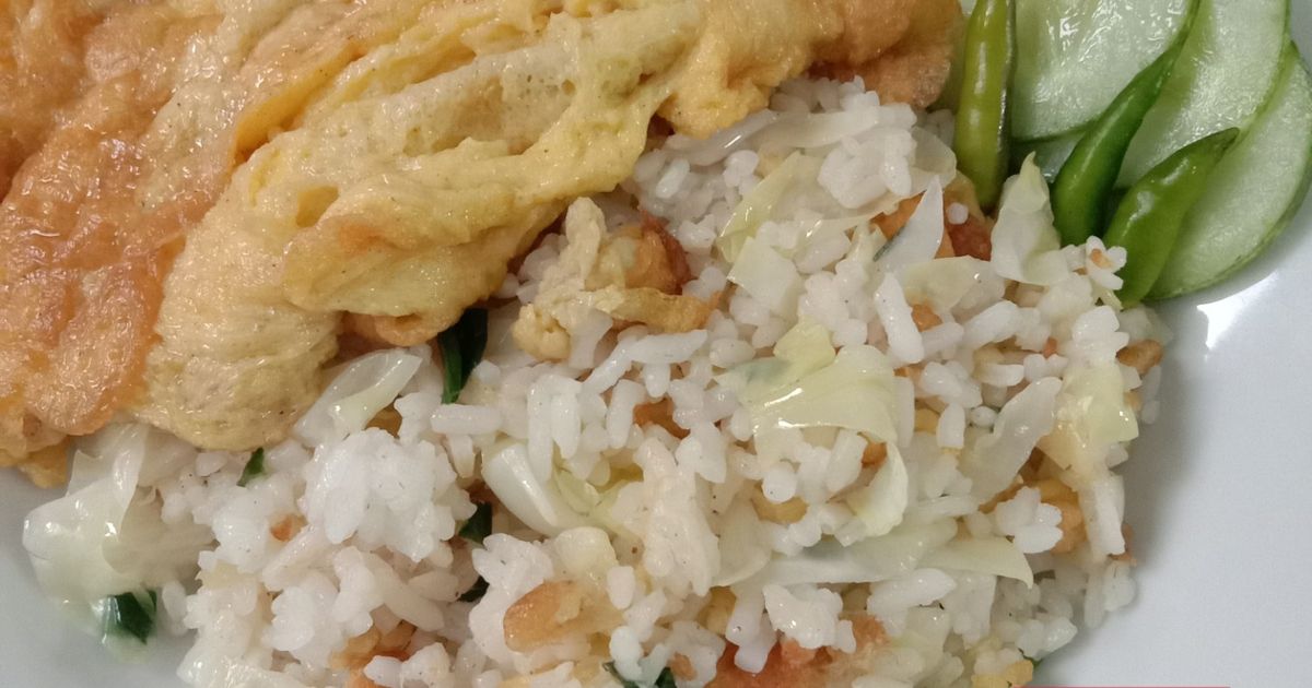 Nasgor Kubis Telur Praktis Favorit