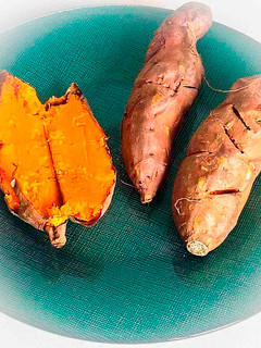 Una foto de Boniatos en airfryer