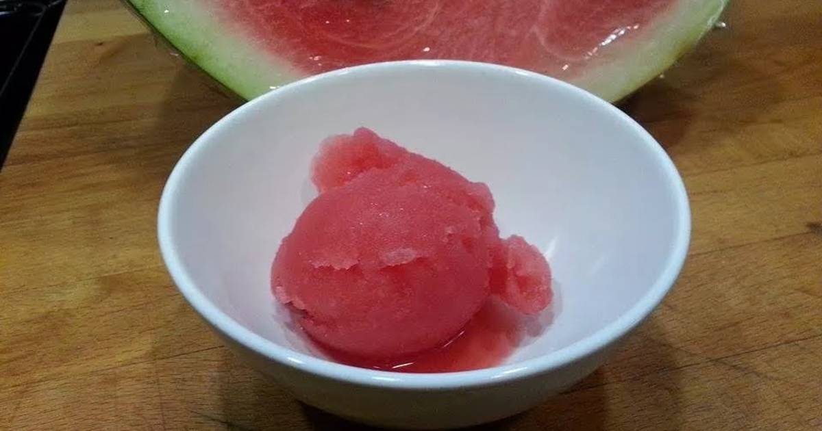 Watermelon Sorbet Recipe By Marilyn Cookpad India,Cucumber Basil Martini