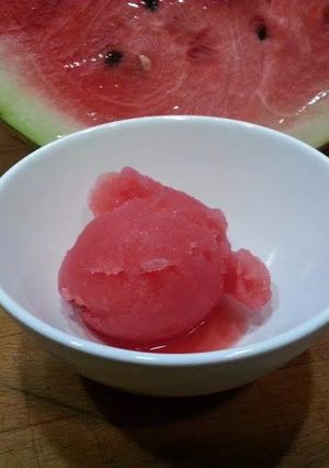 A picture of Watermelon Sorbet.
