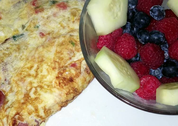 Recipe of Homemade 1 egg 3 eggwhite omlet