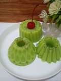 Puding Alpukat tabur Selasih Alaa Mama Anna