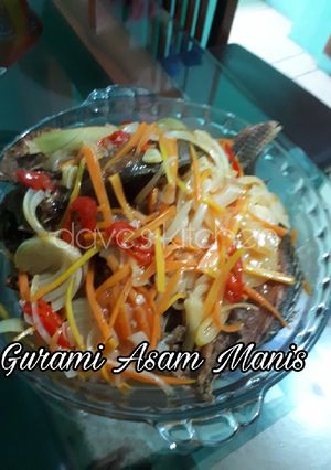 Foto resep Gurame asam manis