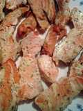 Salmon fingers