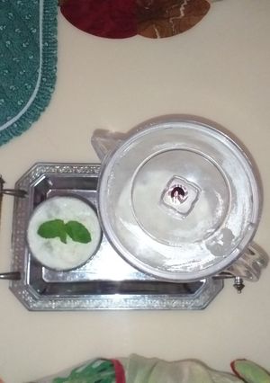 A picture of Mint Lassi.