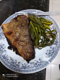 Una foto de Trucha asalmonada rellena🐟😋