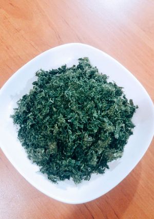 عکسی از دستور تره خشک شده
