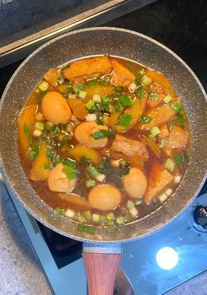 Foto resep Semur Simple Tahu Telur Kentang