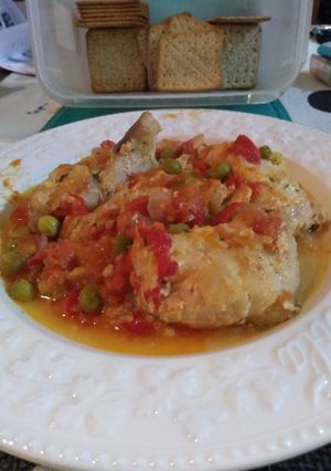 Una foto de Pescado a la portuguesa