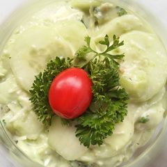 A picture of Magic Salad.