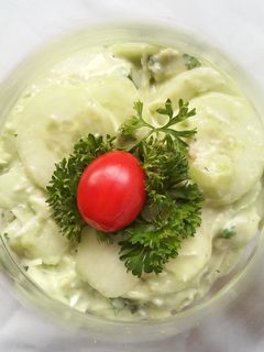 A picture of Magic Salad.