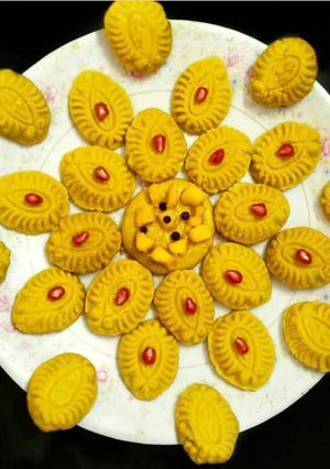 A picture of Aam sondesh.