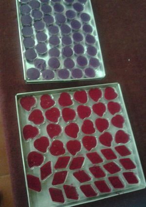 A picture of Red Dragon Fruit Pudding.
