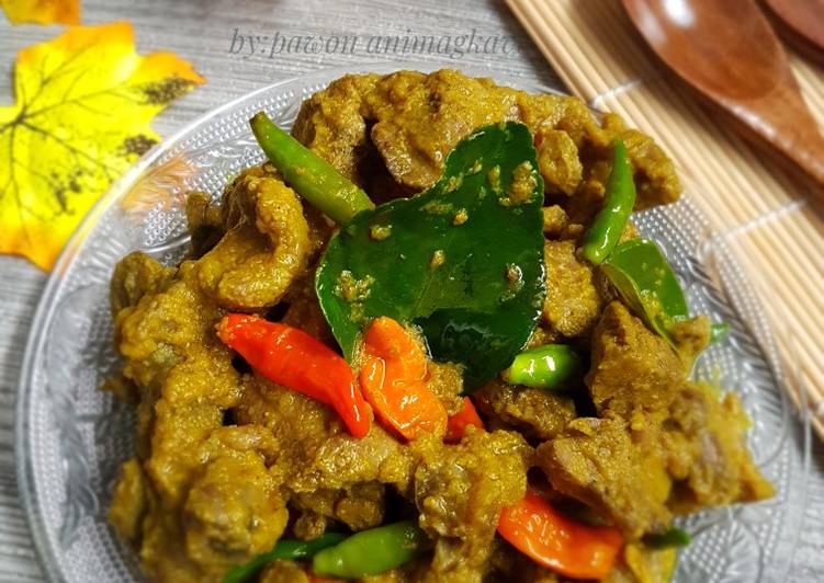 Resep 170# ati ampela bumbu kuning yang Bikin Ngiler
