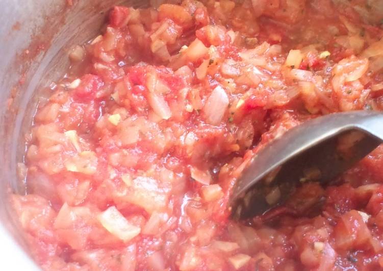Recipe of Any-night-of-the-week [Food Remedies] Simple &amp; Healthy Tomato Sauce