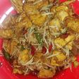 Tumis tauge tahu pedas