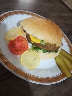 عکسی از دستور همبرگر مخصوص