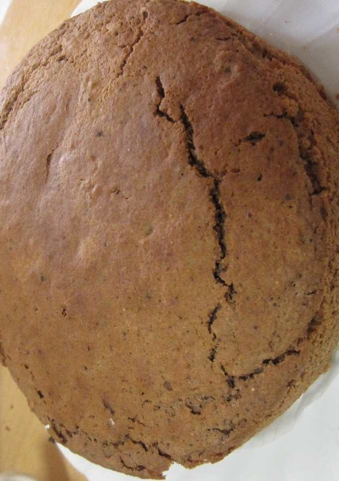 A picture of Fluffy Macrobiotic Cocoa Cake (with easy measurements).
