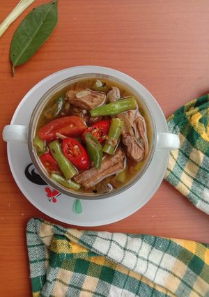 Foto resep Asem Asem Buncis Daging Sapi