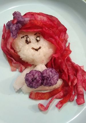 Foto resep Crab stick Bento
