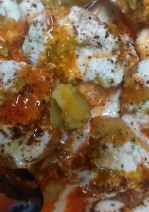 A picture of Papdi Chat.
