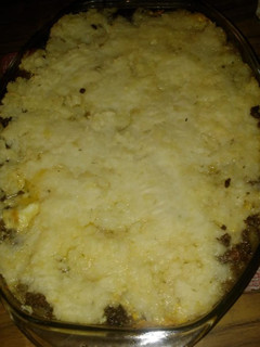 Una foto de Pastel de carne (cebolla, choclo, morrón y zanahoria)