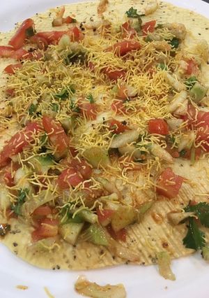 A picture of Crunchy papad.