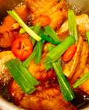 Cá Thu Kho Mặn Ngọt