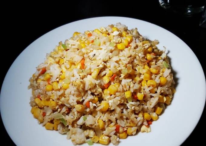 Cara Membuat 💢Nasi Goreng Jagung💢 yang Lezat Sekali