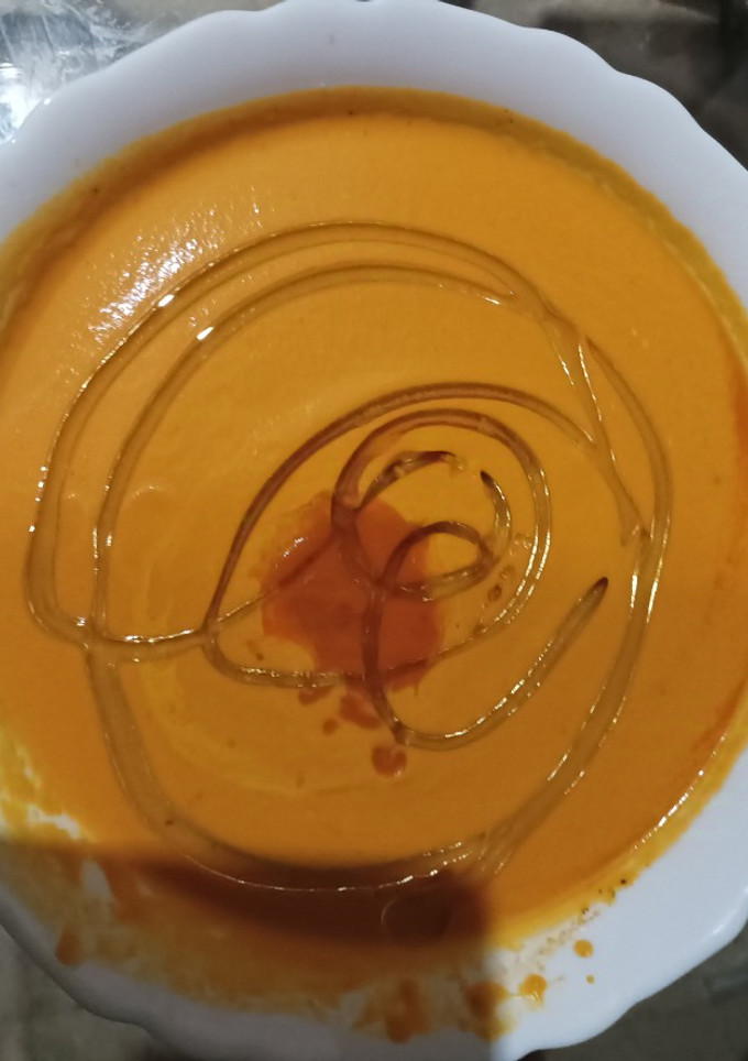 Una foto de Crema de calabaza