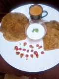 Gajer ka paratha