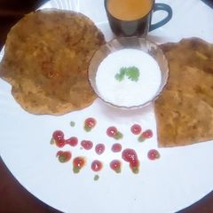 A picture of Gajer ka paratha.