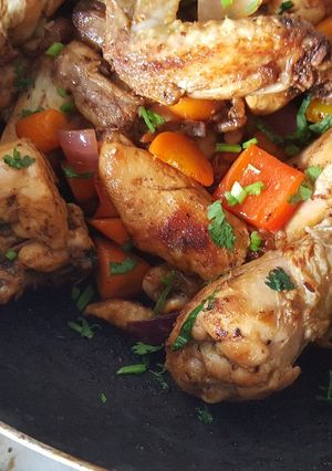 A picture of Veggie Chicken.
