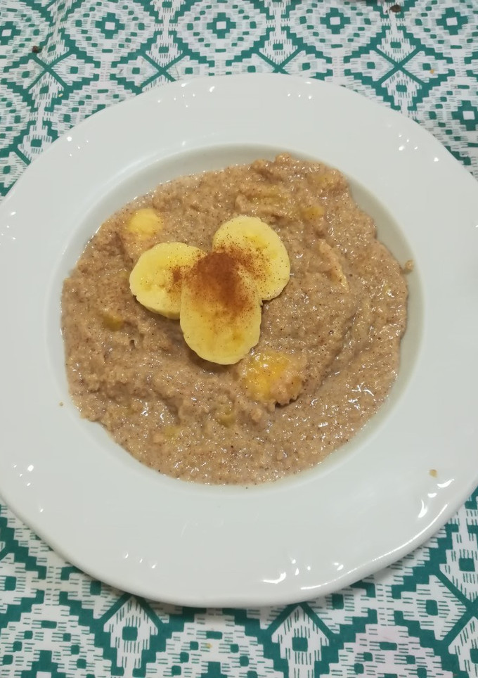 Una foto de Porridge de avena (gachas)