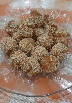 Foto resep Onde-onde ketawa renyah empuk