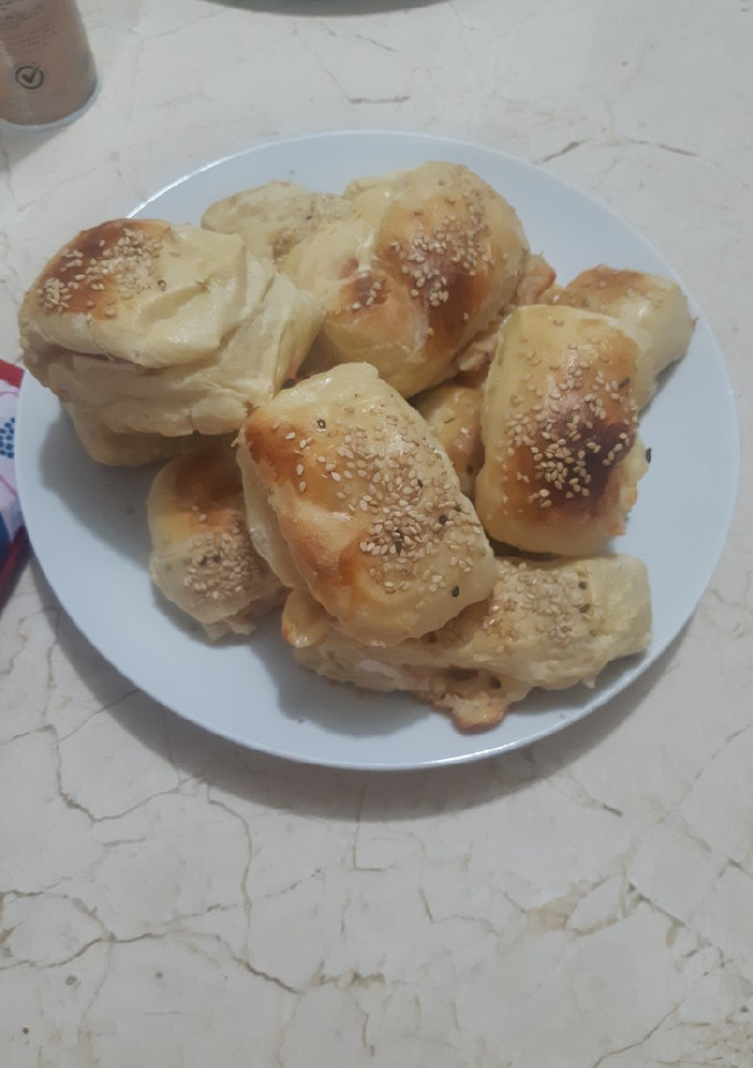 Una foto de Rollitos de queso y jamón