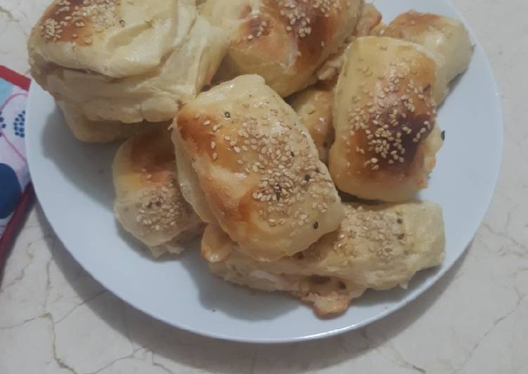 Rollitos de queso y jamón