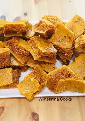 A picture of Honeycomb Candy.