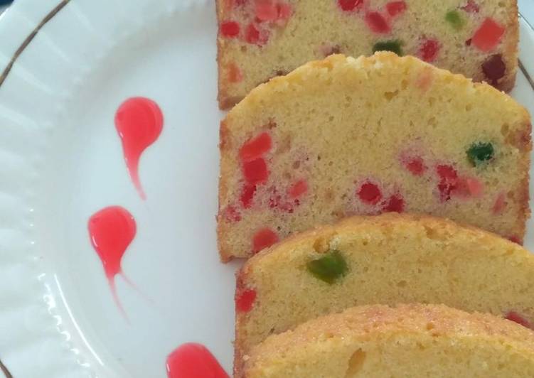 Steps to Make Super Quick Homemade Tutti frutti cake