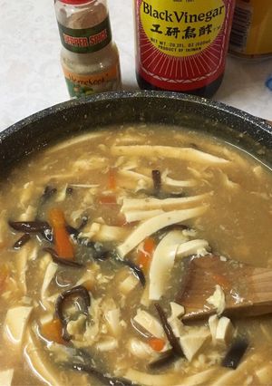酸辣湯 的食譜成品照片