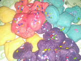 Galletitas de colores de manteca !!