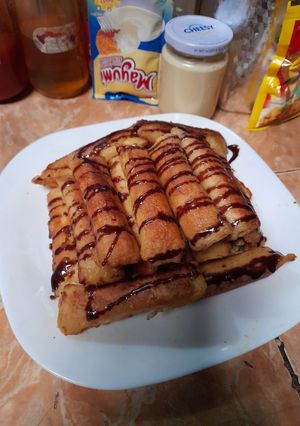 Foto resep Roti Gulung Keju Berselimut
