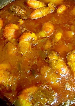 চিংড়ি মাছের রসা (chingri machher rosha recipe in bengali) রেসিপির প্রধান ছবি