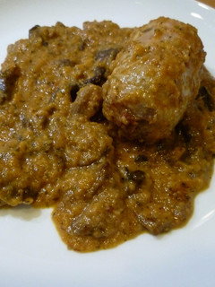 Una foto de Pollo relleno al vino de rioja